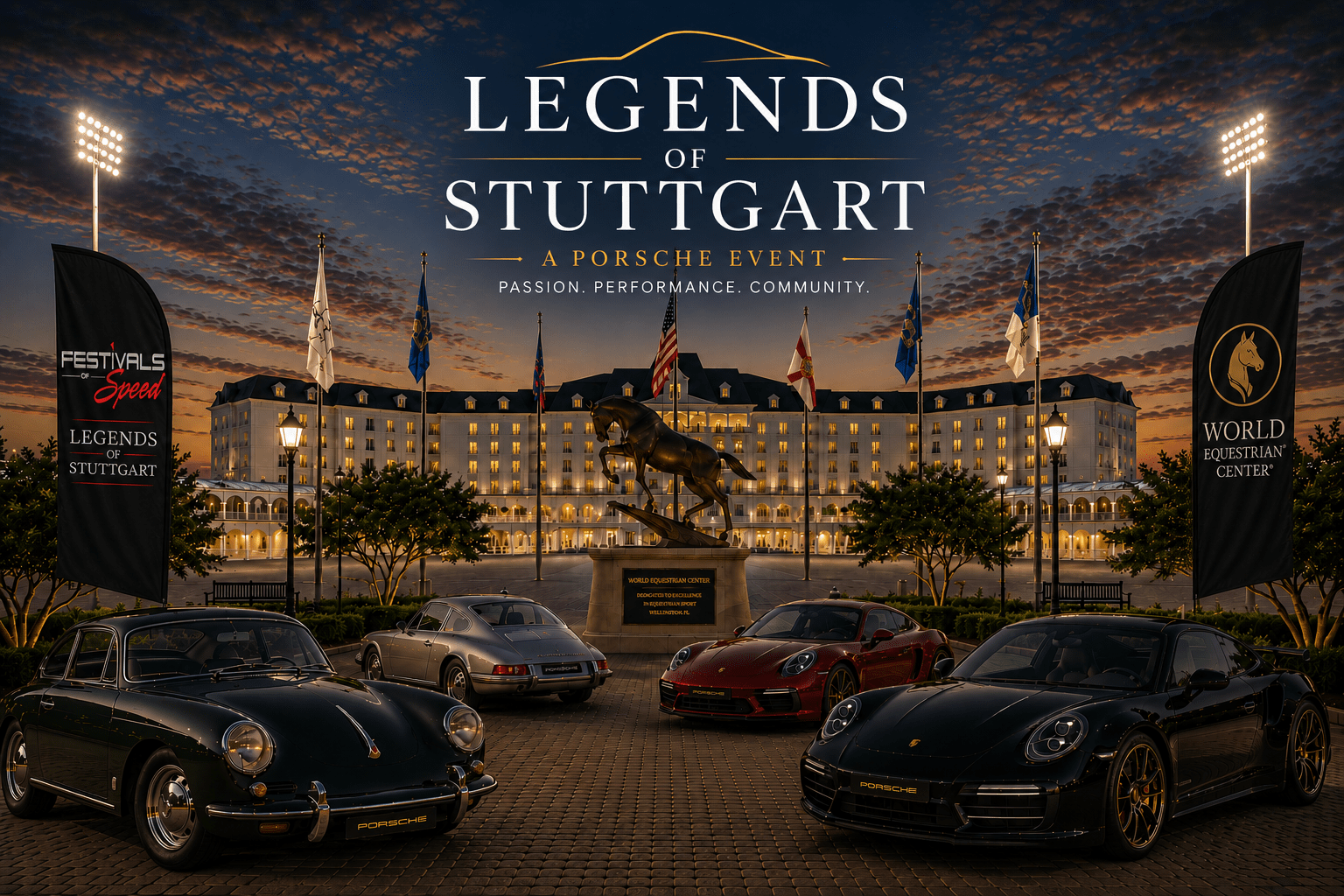 Legends of Stuttgart Car Event